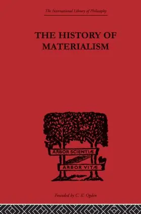 Lange |  The History of Materialism | Buch |  Sack Fachmedien