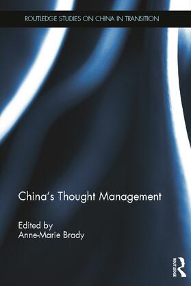 Brady |  China's Thought Management | Buch |  Sack Fachmedien