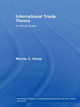 Kemp |  International Trade Theory | Buch |  Sack Fachmedien