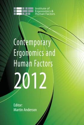 Anderson |  Contemporary Ergonomics and Human Factors 2012 | Buch |  Sack Fachmedien