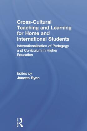 Ryan |  Cross-Cultural Teaching and Learning for Home and International Students | Buch |  Sack Fachmedien