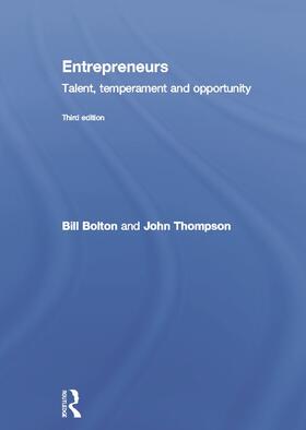 Bolton / Thompson |  Entrepreneurs | Buch |  Sack Fachmedien