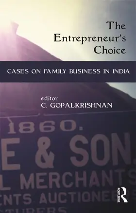 Gopalkrishnan |  The Entrepreneur's Choice | Buch |  Sack Fachmedien