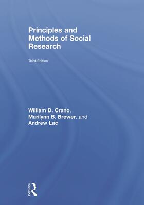 Crano / Brewer / Lac |  Principles and Methods of Social Research | Buch |  Sack Fachmedien