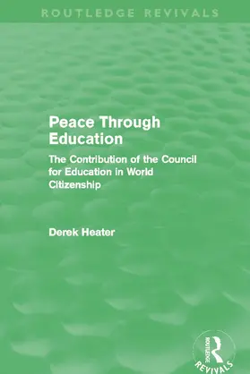 Heater |  Peace Through Education | Buch |  Sack Fachmedien