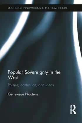 Nootens |  Popular Sovereignty in the West | Buch |  Sack Fachmedien