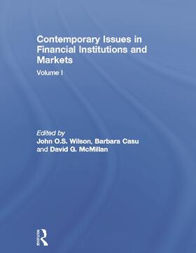 Wilson / Casu / McMillan |  Contemporary Issues in Financial Institutions and Markets | Buch |  Sack Fachmedien