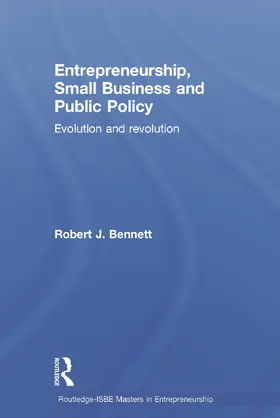 Bennett |  Entrepreneurship, Small Business and Public Policy | Buch |  Sack Fachmedien