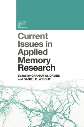 Davies / Wright |  Current Issues in Applied Memory Research | Buch |  Sack Fachmedien