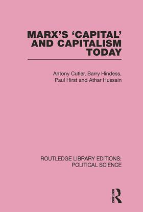 Hussain |  Marx's Capital and Capitalism Today Routledge Library Editions | Buch |  Sack Fachmedien