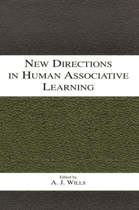 Wills |  New Directions in Human Associative Learning | Buch |  Sack Fachmedien