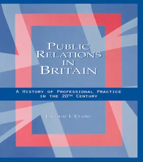 L'Etang |  Public Relations in Britain | Buch |  Sack Fachmedien