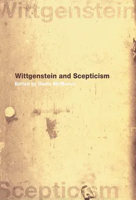 McManus |  Wittgenstein and Scepticism | Buch |  Sack Fachmedien