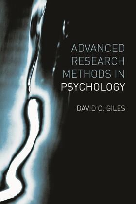 Giles |  Advanced Research Methods in Psychology | Buch |  Sack Fachmedien