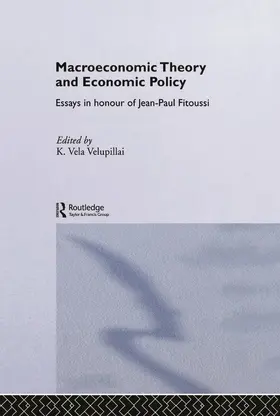 Velupillai |  Macroeconomic Theory and Economic Policy | Buch |  Sack Fachmedien