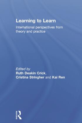 Deakin Crick / Ren / STRINGHER |  Learning to Learn | Buch |  Sack Fachmedien