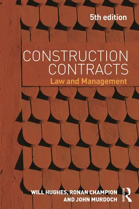 Hughes / Champion / Murdoch |  Construction Contracts | Buch |  Sack Fachmedien