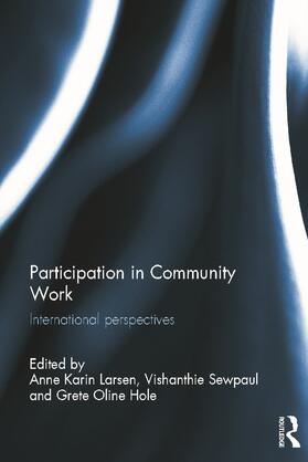 Larsen / Sewpaul / Hole |  Participation in Community Work | Buch |  Sack Fachmedien