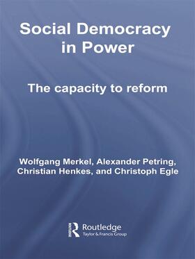 Merkel / Petring / Henkes |  Social Democracy in Power | Buch |  Sack Fachmedien