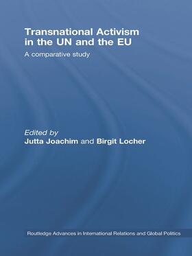 Joachim / Locher |  Transnational Activism in the UN and the EU | Buch |  Sack Fachmedien