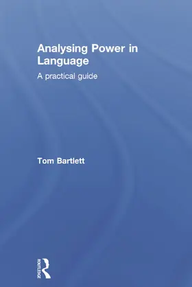 Bartlett |  Analysing Power in Language | Buch |  Sack Fachmedien