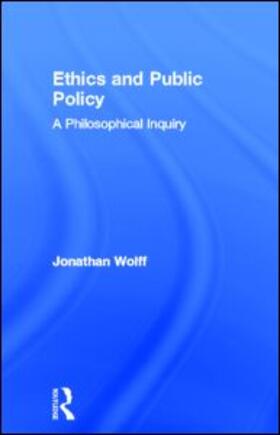 Wolff |  Ethics and Public Policy | Buch |  Sack Fachmedien