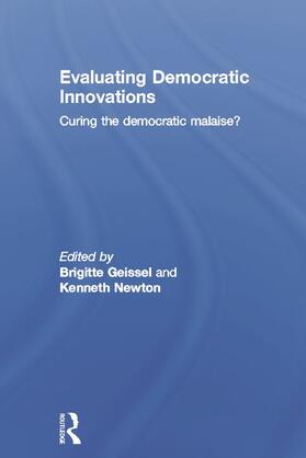 Newton / Geissel |  Evaluating Democratic Innovations | Buch |  Sack Fachmedien