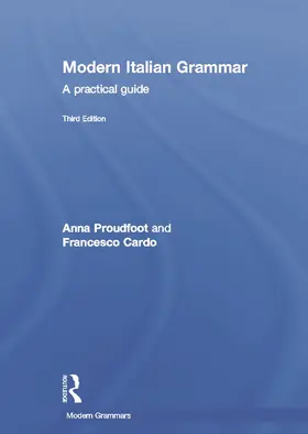 Proudfoot / Cardo |  Modern Italian Grammar | Buch |  Sack Fachmedien