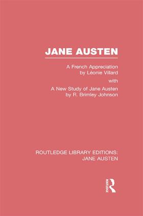 Villard / Brimley Johnson |  Jane Austen (RLE Jane Austen) | Buch |  Sack Fachmedien