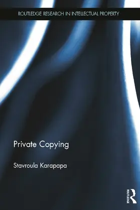 Karapapa | Private Copying | Buch | 978-0-415-67472-0 | sack.de