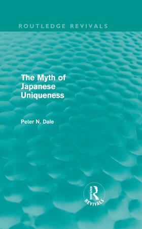 Dale |  Myth of Japanese Uniqueness | Buch |  Sack Fachmedien