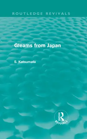 Katsumata |  Gleams From Japan | Buch |  Sack Fachmedien