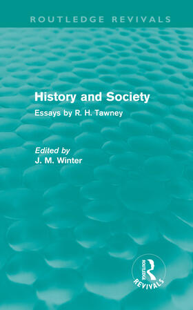 Tawney / Winter |  History and Society | Buch |  Sack Fachmedien