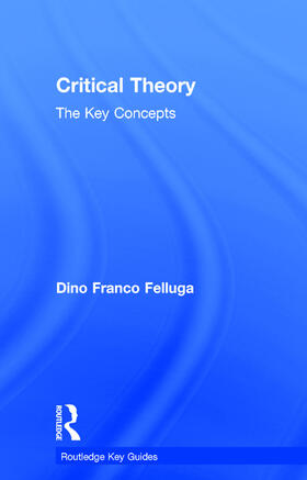 Felluga |  Critical Theory: The Key Concepts | Buch |  Sack Fachmedien