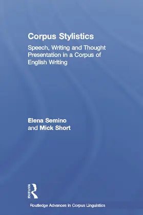 Semino / Short | Corpus Stylistics | Buch | 978-0-415-69792-7 | sack.de