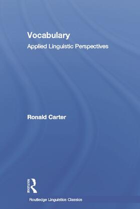 Carter |  Vocabulary | Buch |  Sack Fachmedien