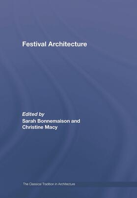Bonnemaison / Macy |  Festival Architecture | Buch |  Sack Fachmedien