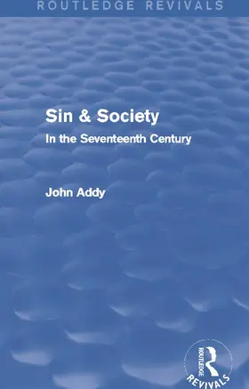 Addy |  Sin & Society | Buch |  Sack Fachmedien