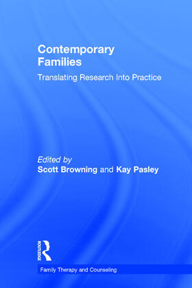 Browning / Pasley |  Contemporary Families | Buch |  Sack Fachmedien