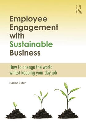 Exter |  Employee Engagement with Sustainable Business | Buch |  Sack Fachmedien