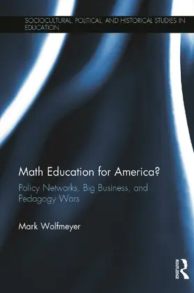 Wolfmeyer |  Math Education for America? | Buch |  Sack Fachmedien