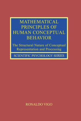 Vigo |  Mathematical Principles of Human Conceptual Behavior | Buch |  Sack Fachmedien