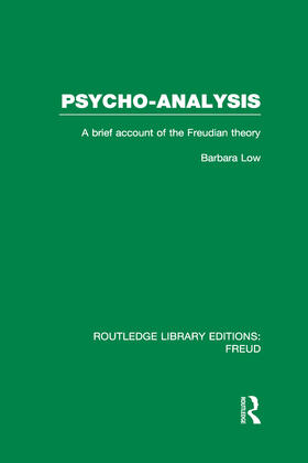 Low |  Psycho-Analysis (RLE | Buch |  Sack Fachmedien