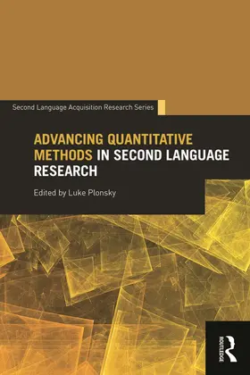 Plonsky |  Advancing Quantitative Methods in Second Language Research | Buch |  Sack Fachmedien