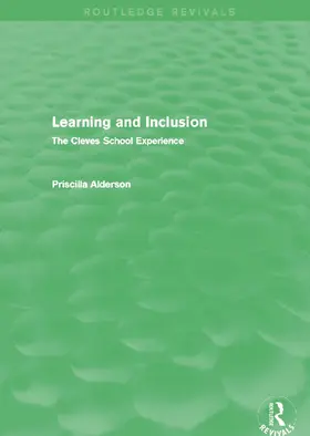 Alderson |  Learning and Inclusion | Buch |  Sack Fachmedien