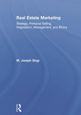 Sirgy |  Real Estate Marketing | Buch |  Sack Fachmedien
