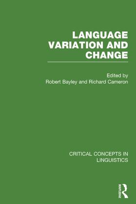 Bayley / Cameron |  Language Variation and Change | Buch |  Sack Fachmedien