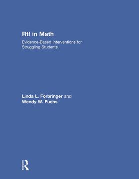 Forbringer / Weber |  RtI in Math | Buch |  Sack Fachmedien
