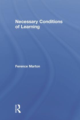 Marton |  Necessary Conditions of Learning | Buch |  Sack Fachmedien