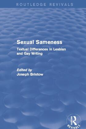 Bristow |  Sexual Sameness | Buch |  Sack Fachmedien